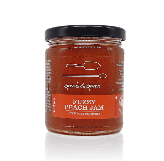 Fuzzy Peach Jam - Spade & Spoon - Ontario Farm Goods