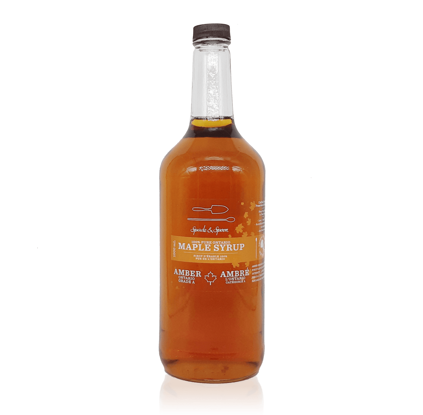 Maple Syrup - 1L Amber - Spade & Spoon - Ontario Farm Goods
