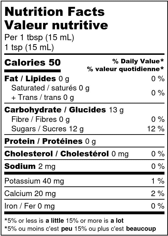 Maple Syrup - 250 ml Amber - Spade & Spoon - Ontario Farm Goods