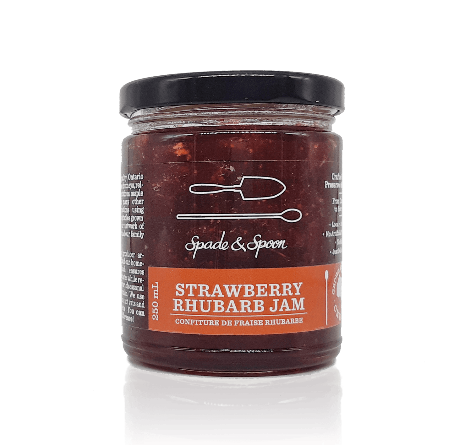 Strawberry Rhubarb Jam - Spade & Spoon - Ontario Farm Goods