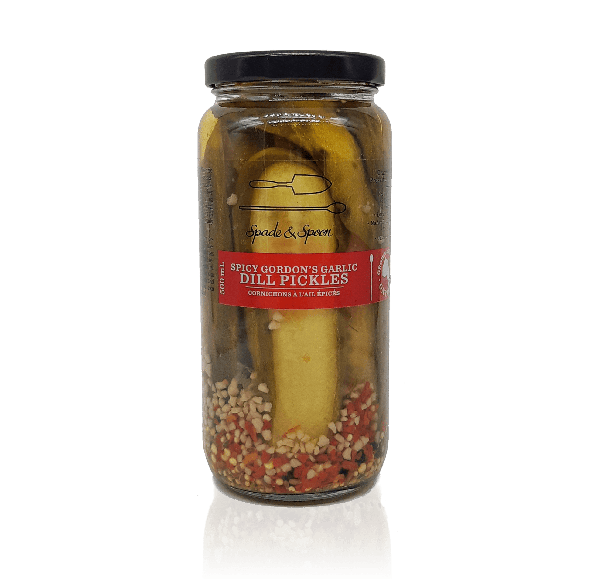 Spicy Gordon's Garlic Dill Pickles - Spade & Spoon - Ontario Farm Goods